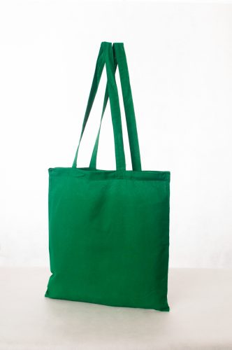 ciemny zielony torba bawelniana - pracownia kreska drukarnia